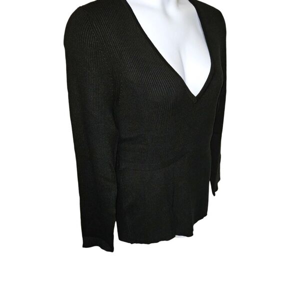 TORRID BLACK FITTED PULLOVER SWEATER PLUS SIZE 3X - Picture 6 of 15